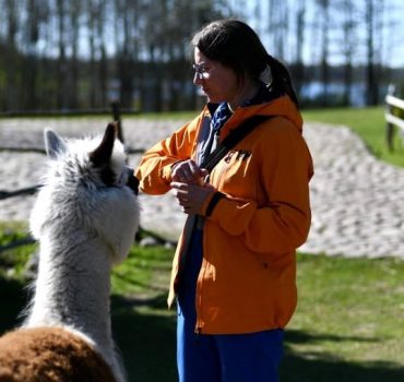 Ekskursija Alpakų parke 18