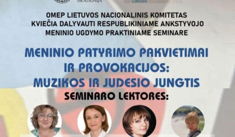 Respublikinis meninio ugdymo seminaras