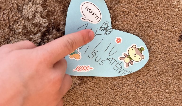 Ežiukų“ grupė dalyvavo iniciatyvoje „Be patyčių“